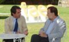 Aznar reúne a Rajoy, Cospedal y cuatro ministros en el Campus FAES