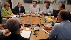 EU y Rusia 'chocan' en la cumbre G8 por Siria